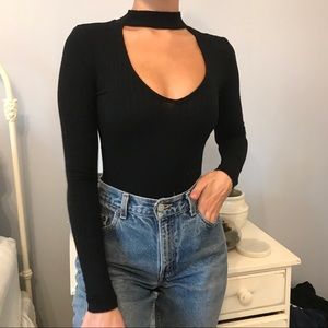 ⭐️3 for 20⭐️ OPEN NECK RIBBED BODYSUIT